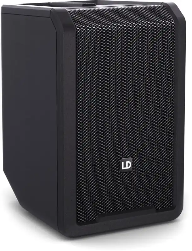 Sichere Zahlung LD Systems ANNY® 8 - Tragbarer Bluetooth® PA-Lautsprecher mit Akku und Mixer, Stage Black