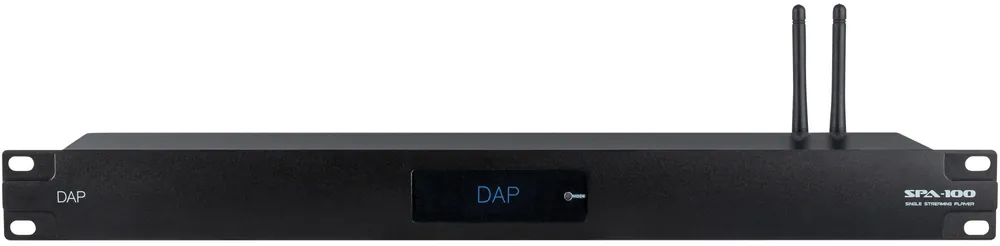 Kostenfreie Lieferung DAP-Audio SPA-100 Streaming-Vorverstärker 1U-Mediaplayer mit Streaming-Funktion, USB/MP3-Player