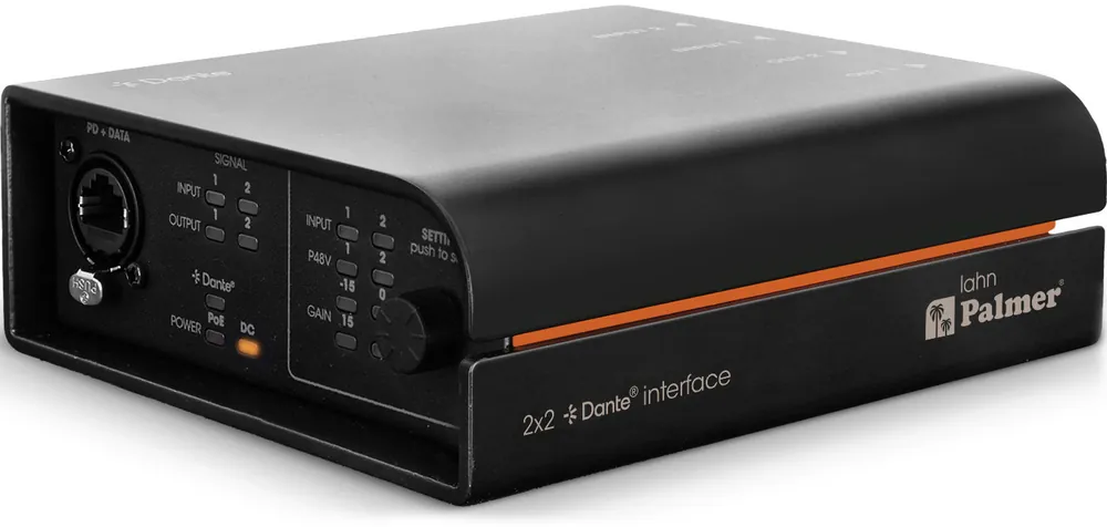 Palmer RIVER lahn - 2x2 Dante®-Interface Direktkauf