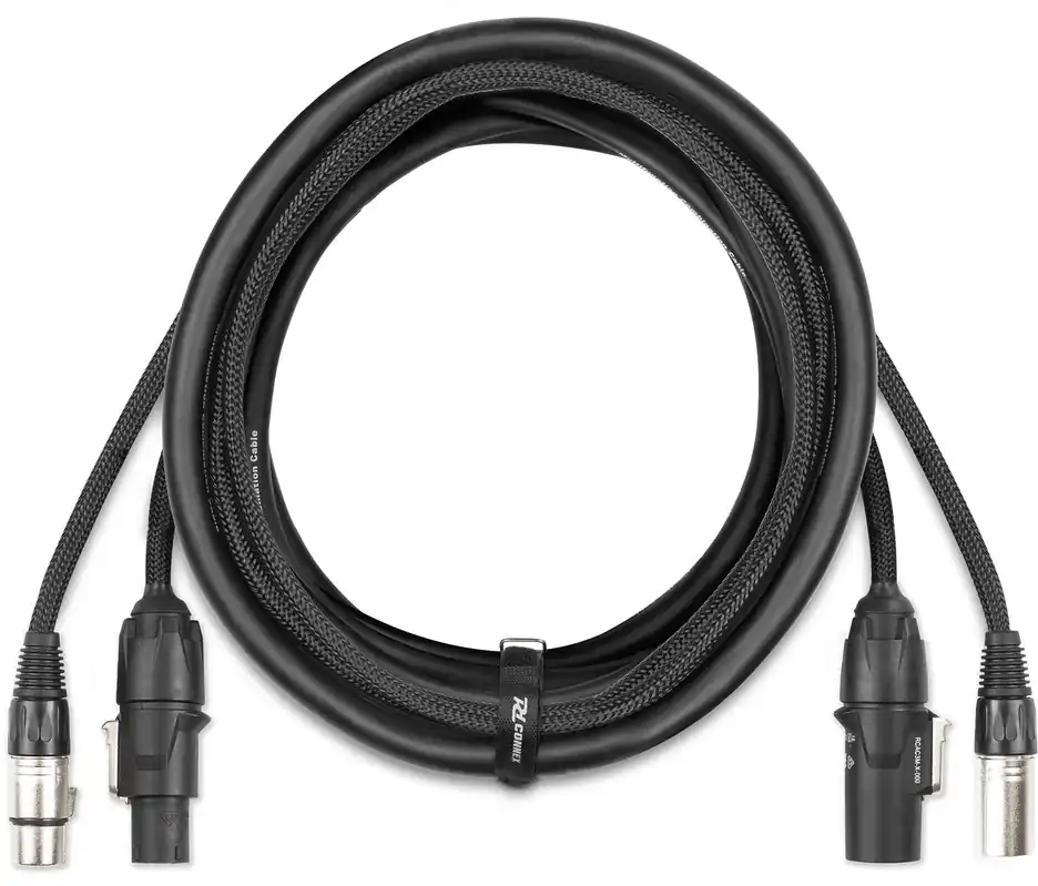 Bestpreis PD-Connex CX13-5 Kombikabel Stromanschluss TR - XLR M / Stromanschluss TR - XLR F 5 m