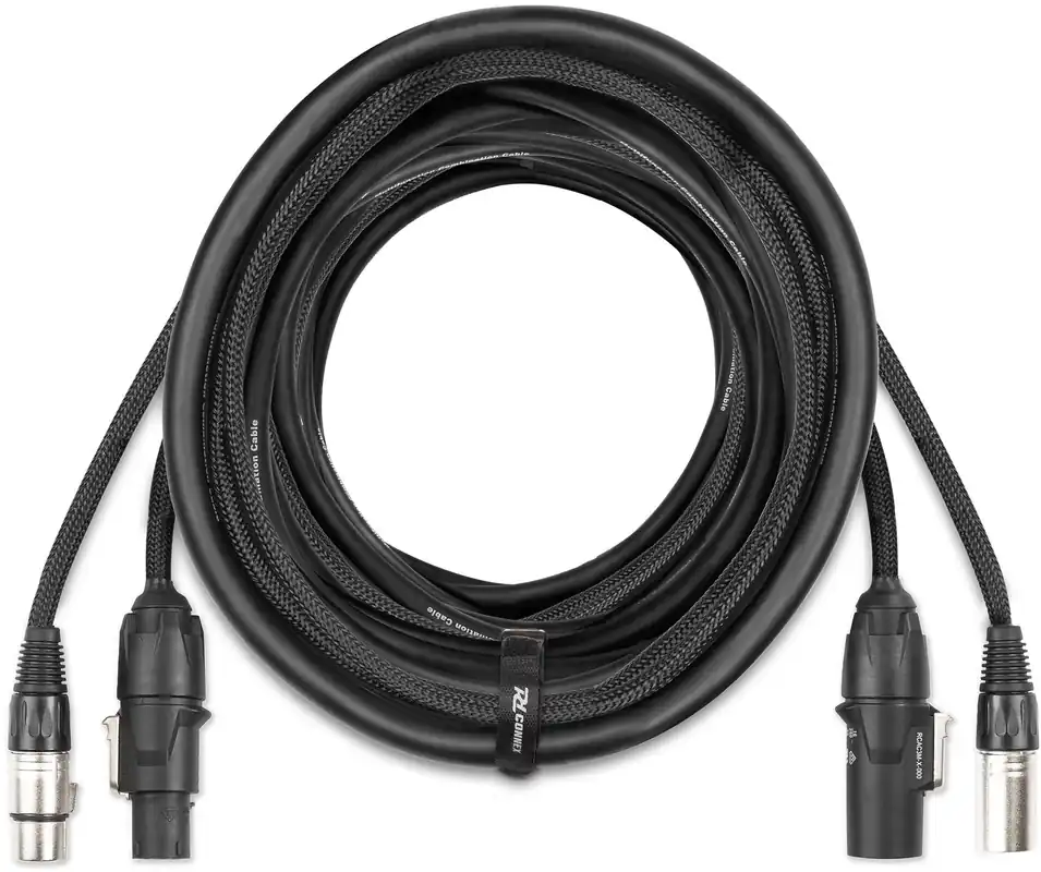 PD-Connex CX13-15 Kombikabel Stromanschluss TR - XLR M / Stromanschluss TR - XLR F 15 m Begrenztes Angebot