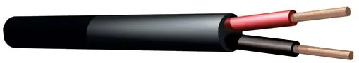 PD-Connex RX13 Lautsprecherkabel Rund 2 x 1,5 mm² schwarz 305 m Markenware