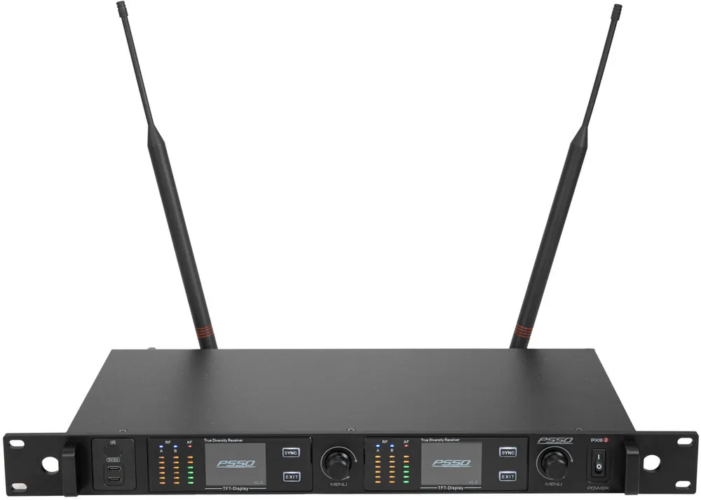 Schnäppchen PSSO PXS TWO 2-Kanal True Diversity Empfänger 470-510 MHz