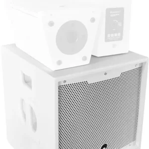 Ausverkauf OMNITRONIC MAXX-1206DSP 2.1 Aktiv-Subwoofer 12 Zoll weiß