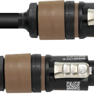 Begrenztes Angebot PSSO Lautsprecherkabel Speakon 4x2,5 1,5m sw