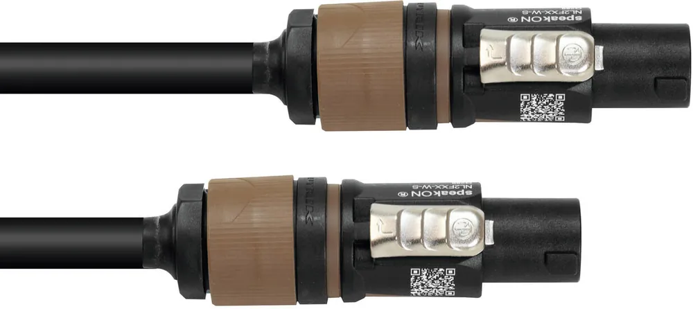Begrenztes Angebot PSSO Lautsprecherkabel Speakon 4x2,5 1,5m sw