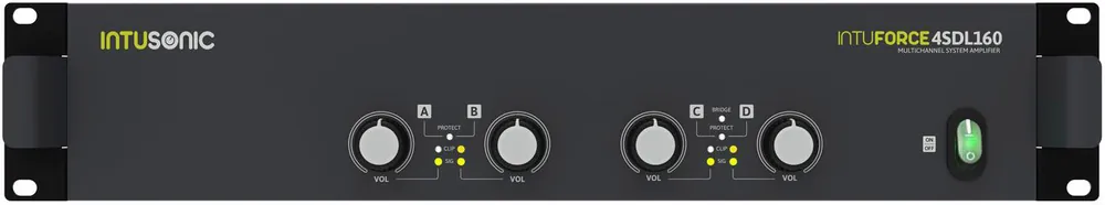 INTUSONIC 4SDL160 Class-D Verstärker 4x150W Meistverkauft