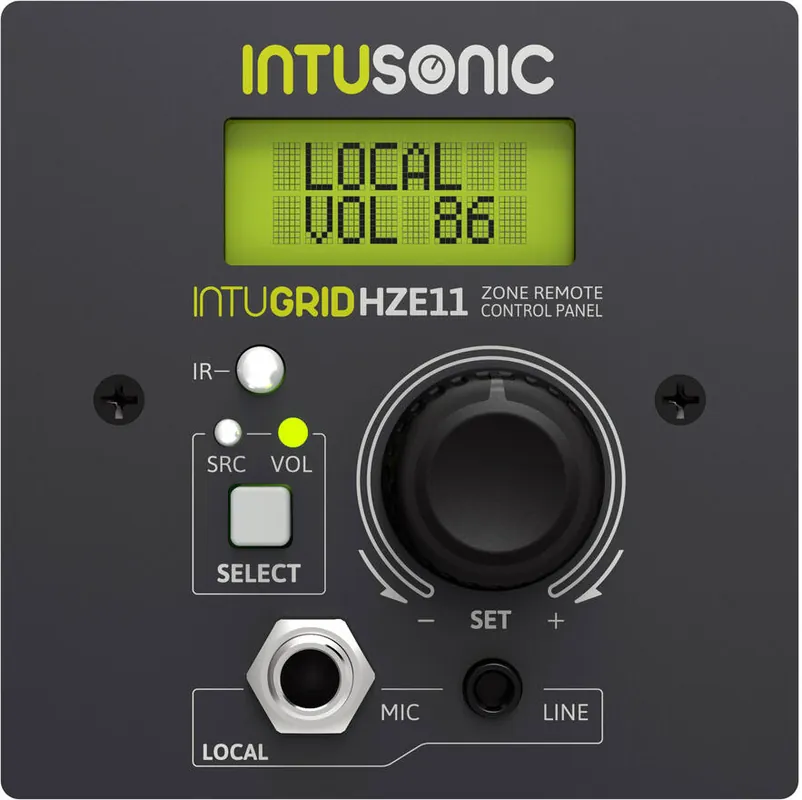 INTUSONIC HZE11 Zonen Fernbedienungspanel Bestpreis