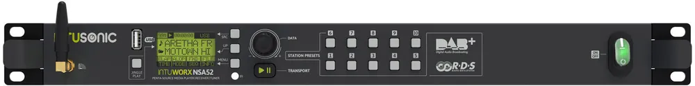 INTUSONIC NSA52 5-Quellen Media Player mit DAB Saisonangebot