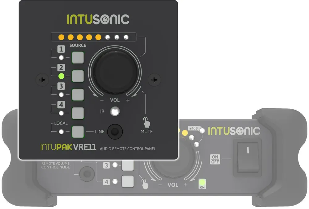INTUSONIC VRE11 Fernbedienungspanel Direkt Vom Hersteller