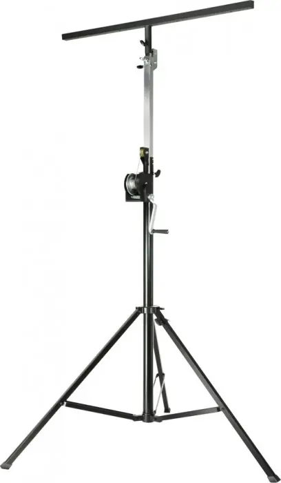 Heißes Angebot Adam Hall Stands SWU 400 T Wind up Kurbelstativ mit Traverse schwarz