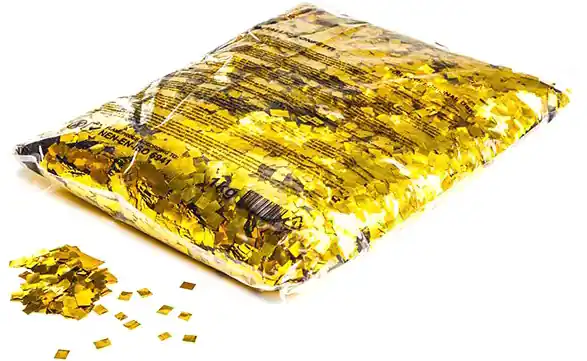 Direkt Vom Hersteller Magic FX Metallic Konfetti Regentropfen 6x6mm - Gold 1kg