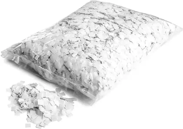 Magic FX Slowfall Schnee Konfetti 10x10mm - Weiß 1kg Sofort Bestellen