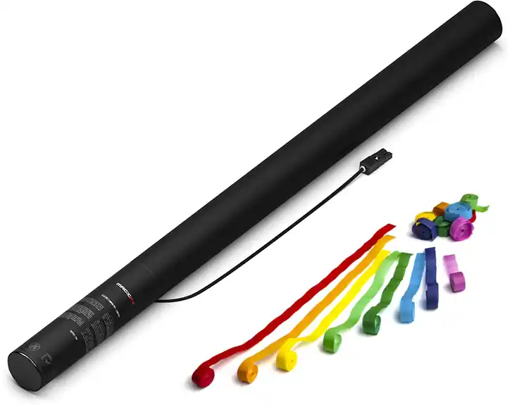 Top-Seller Magic FX Elektrische Streamerkanone PRO 80cm - Bunt