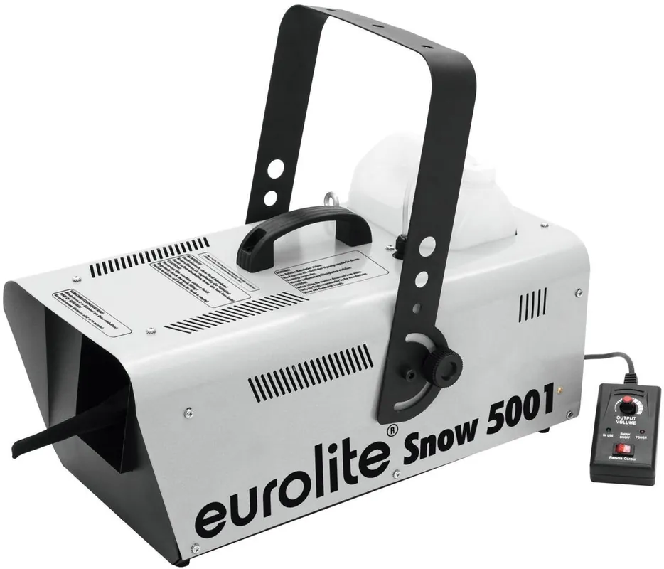 EUROLITE Snow 5001 Schneemaschine Nur Für Kurze Zeit