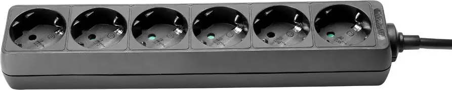 Adam Hall Accessories 8747 X 6 M 3 6-fach Steckdosenleiste 3m Kabellänge Sonderangebot