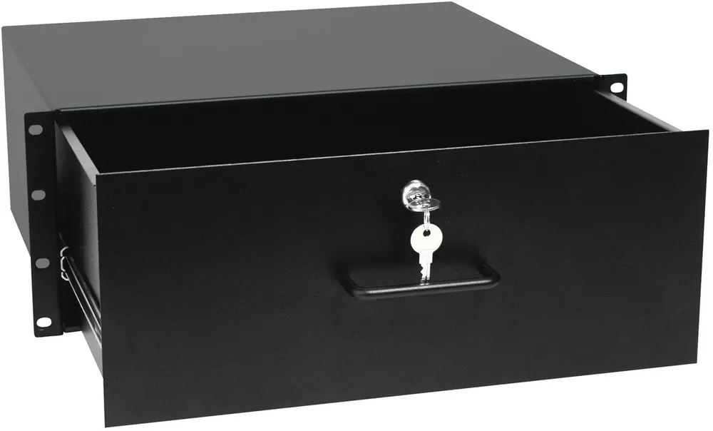 Nur Heute OMNITRONIC Rackschublade mit Schloss 4HE
