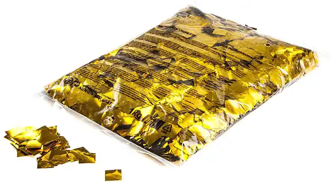 Magic FX Metallic Konfetti Quadrate 17x17mm - Gold 1kg Online Kaufen