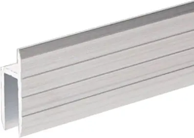 Neu Im Sortiment Adam Hall Hardware 6126 Aluminium h-Kantenprofil für 7 mm Serviceklappen