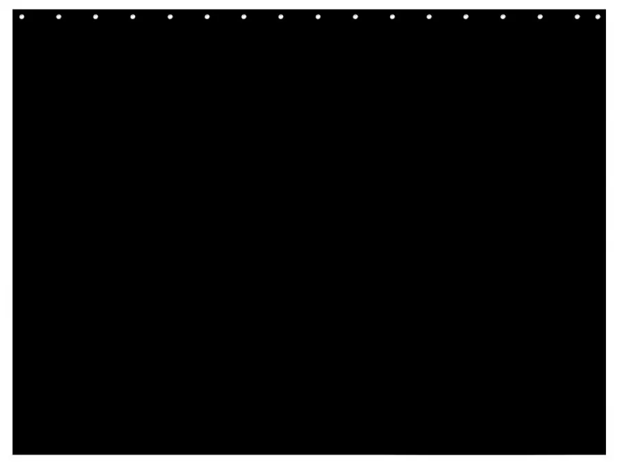 Sonderaktion Premium Bühnenmolton B1 ca. 300 gr pro qm, 400 x 300 cm schwarz