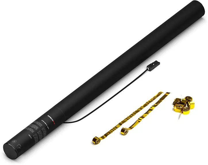 Abverkauf Magic FX Elektrische Streamerkanone PRO 80cm - Gold Metallic