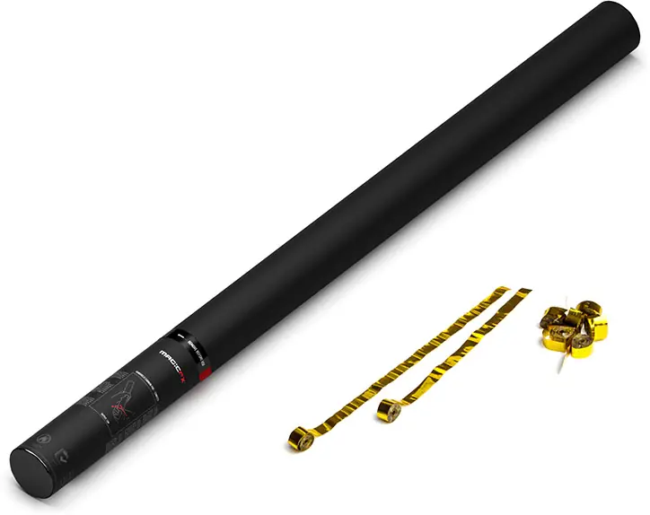 Sichere Zahlung Magic FX Handbetriebene Streamerkanone PRO 80cm - Gold Metallic
