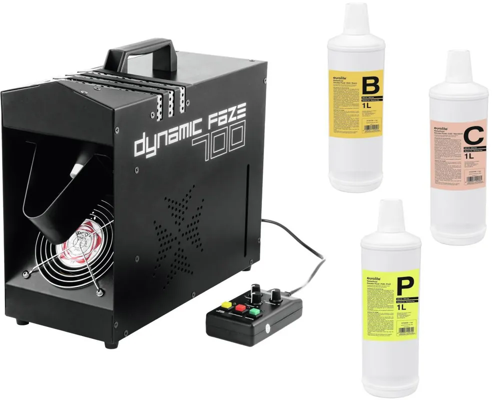 EUROLITE Set Dynamic Faze 700 + Fluide Jetzt Kaufen
