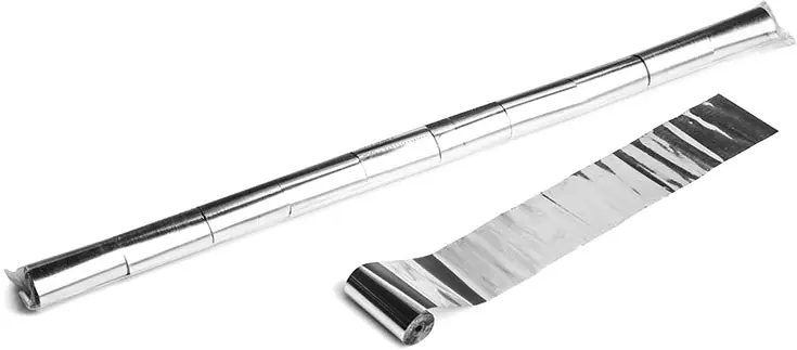 Saisonangebot Magic FX Metallic Streamer 10m x 5cm - Silber