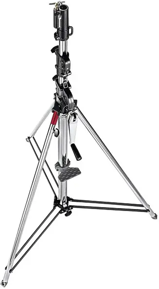 Manfrotto - 087NW - Stativ Wind-Up Silber 3-tlg. Neu