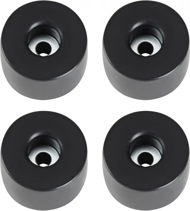 Adam Hall Hardware 4911 M4 AH 4er Set Gummifuß 38 x 25 mm im Beutel Billig