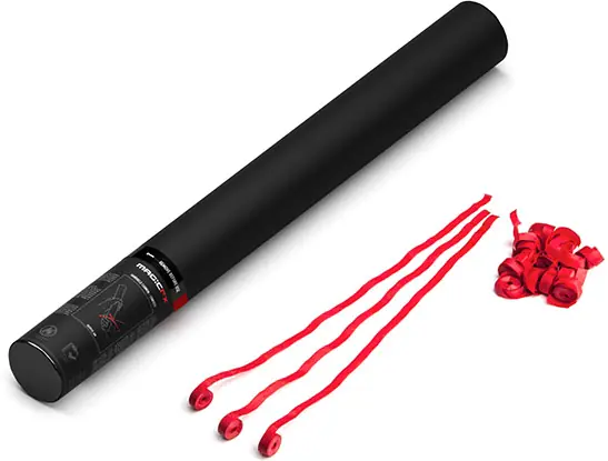 Magic FX Handbetriebene Streamerkanone 50cm - Rot Jetzt Kaufen