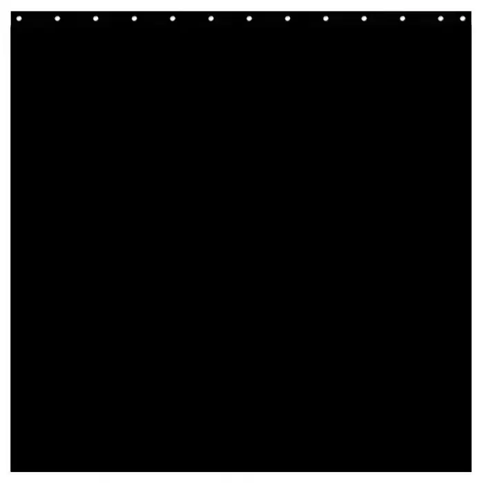 Garantierte Lieferung Premium Bühnenmolton B1 ca. 300 gr pro qm, 300 x 300 cm schwarz