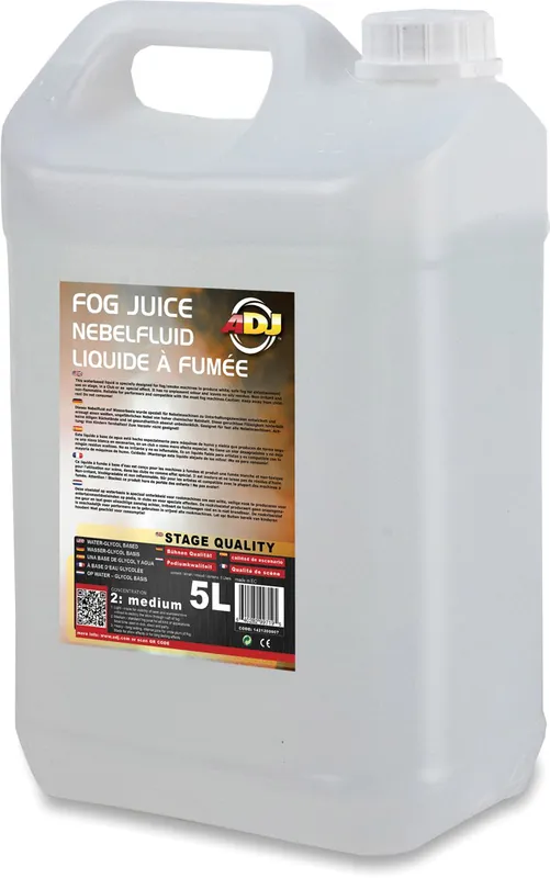 Beliebt American DJ Fog juice 2 Medium --- 5 Liter Nebelfluid