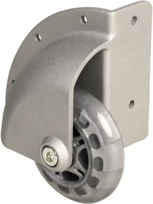 Sonderangebot Adam Hall Hardware 37500 S Eckaufbaurolle mit weichem Rad 75 mm