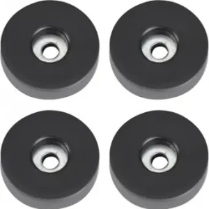 Adam Hall Hardware 4906 M8 AH 8er Set Gummifuß 38 x 10 mm im Beutel Beliebt