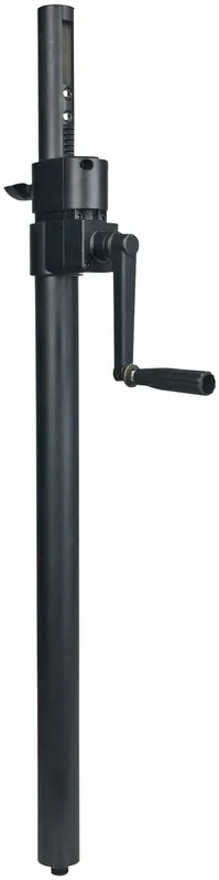 SHOWGEAR Windup Lautsprecherständer Stahl - 780-1300 mm - M20 - max. Belastung 38 kg Kracherpreis