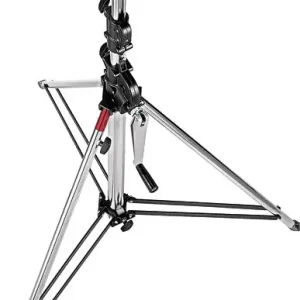 Begrenztes Angebot Manfrotto - 087NWSH - Stativ Wind-Up Kurz Sil. 3-tlg