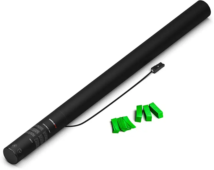 Nur Heute Magic FX Elektrische Konfettikanone PRO 80cm - Hellgrün