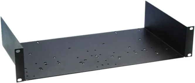 Adam Hall 19" Parts 8755 19" Rackwanne 2 HE Neue Kollektion
