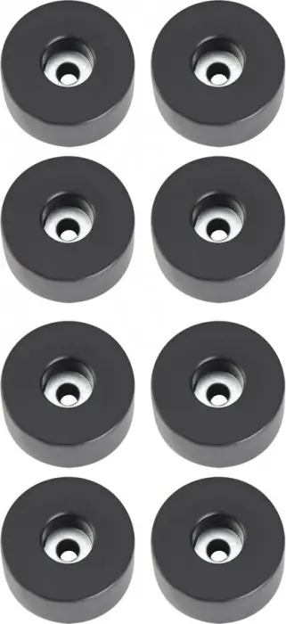 Adam Hall Hardware 4909 M8 AH 8er Set Gummifuß 38 x 20 mm im Beutel Neue Ware