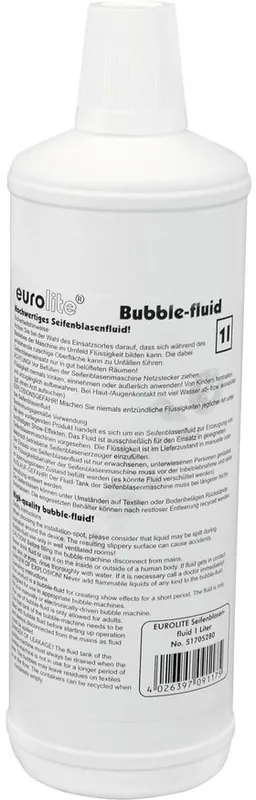 Garantierte Lieferung EUROLITE Seifenblasenfluid 1l