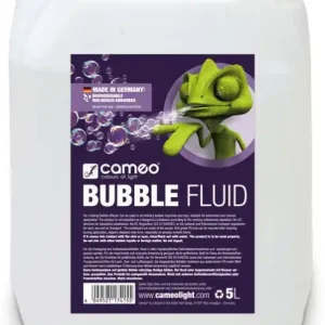 Cameo BUBBLE FLUID 5L Spezialfluid zur Erzeugung von Seifenblasen Sichere Zahlung