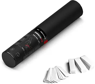 Jetzt Kaufen Magic FX Handbetriebene Konfettikanone S 28cm - Weiß