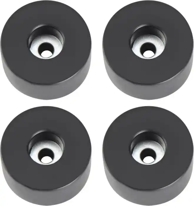 Bestpreis Adam Hall Hardware 4909 M4 AH 4er Set Gummifuß 38 x 20 mm im Beutel