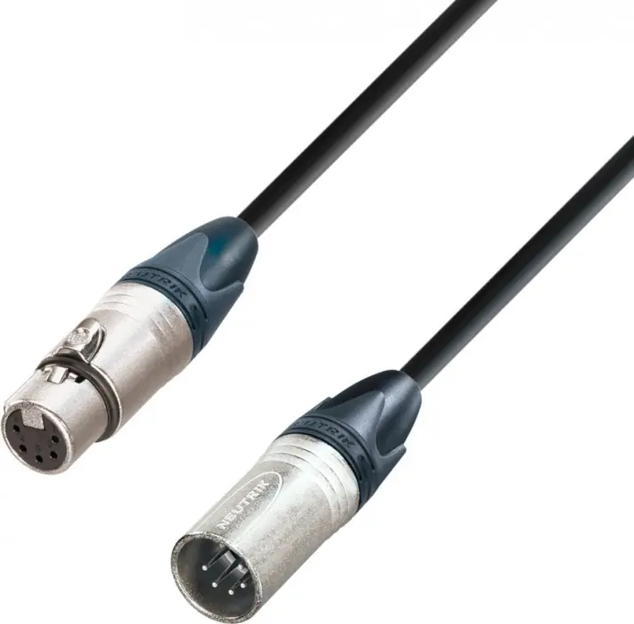 Beliebt Adam Hall Cables K5 DGH 0500 DMX Kabel Neutrik XLR male auf XLR female 5 m