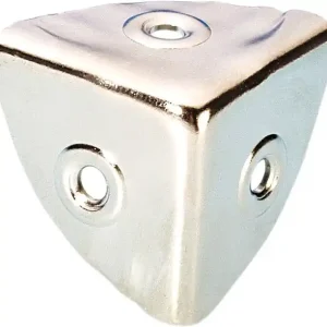 Zertifiziert Adam Hall Hardware 4008 Ecke klein vernickelt