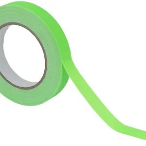 ACCESSORY Gaffa Tape 19mm x 25m neongrün UV-aktiv Schneller Versand