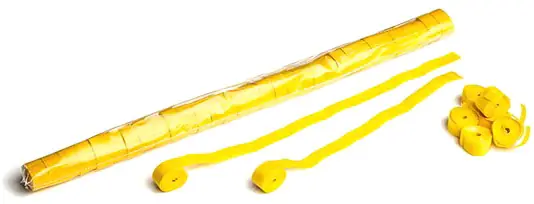 Top-Seller Magic FX Streamer 10m x 1,5cm - Gelb