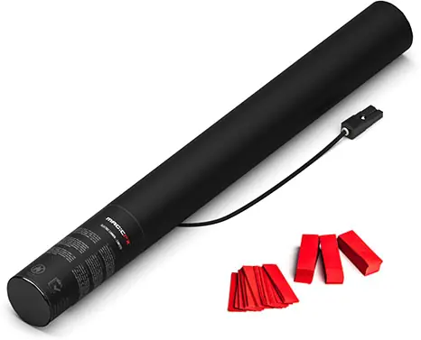 Magic FX Elektrische Konfettikanone 50cm - Rot Sofort Bestellen