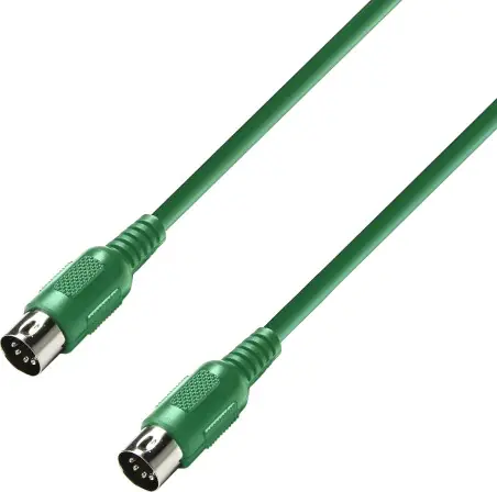 Preiswert Adam Hall Cables K3 MIDI 0300 GRN MIDI Kabel 3 m grün